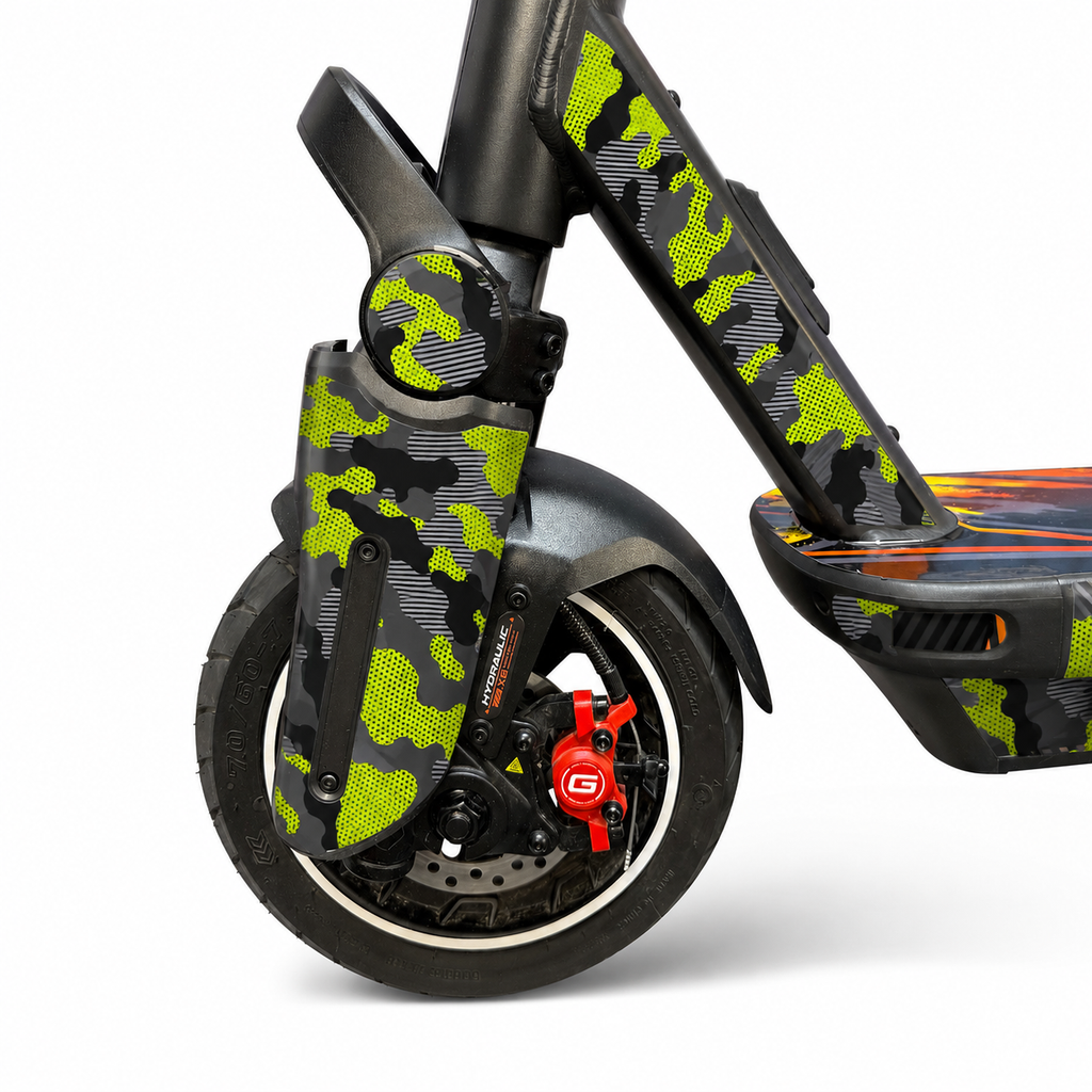 SEGWAY NINEBOT G3 SKIN | YELLOW CYBER CAMOUFLAGE