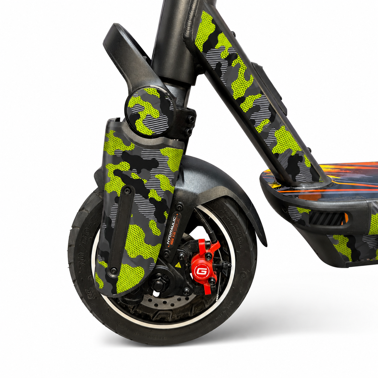 SEGWAY NINEBOT G3 SKIN | YELLOW CYBER CAMOUFLAGE