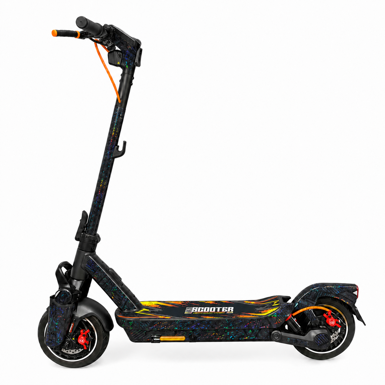 SEGWAY NINEBOT G3 SKIN | BLACK RAINBOW FORGED CARBON