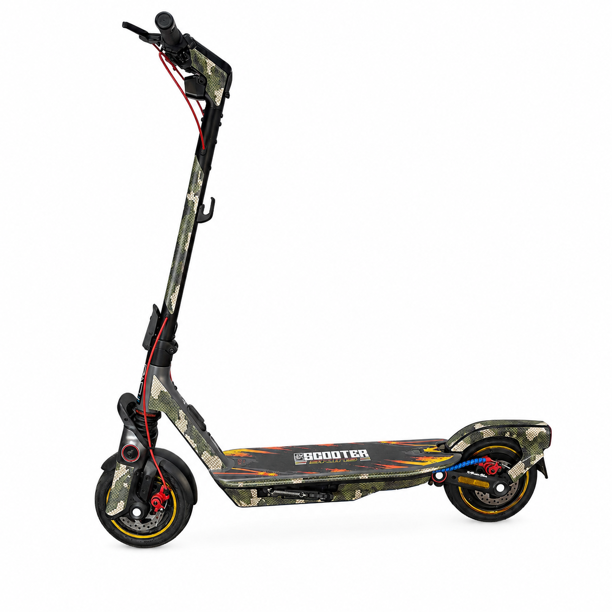SEGWAY NINEBOT F3 SKIN | GREEN CYBER CAMOUFLAGE