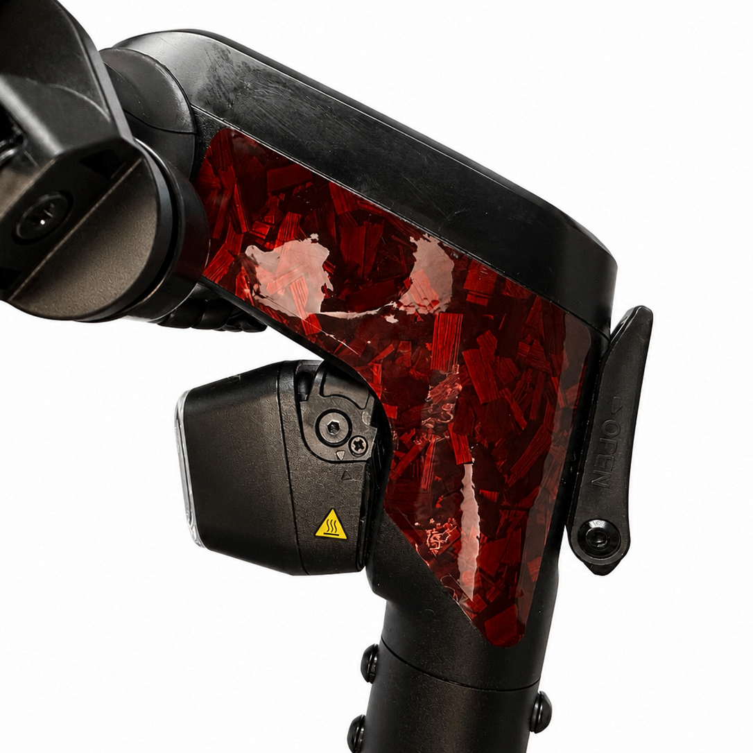 SEGWAY NINEBOT G3 SKIN | RED FORGED CARBON