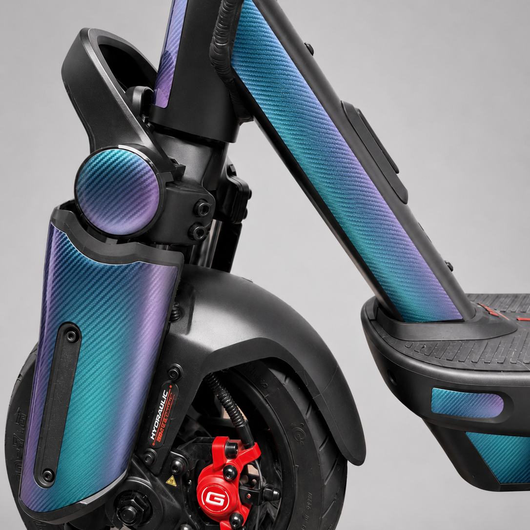 SEGWAY NINEBOT G3 SKIN | BLUE-PURPLE CARBON