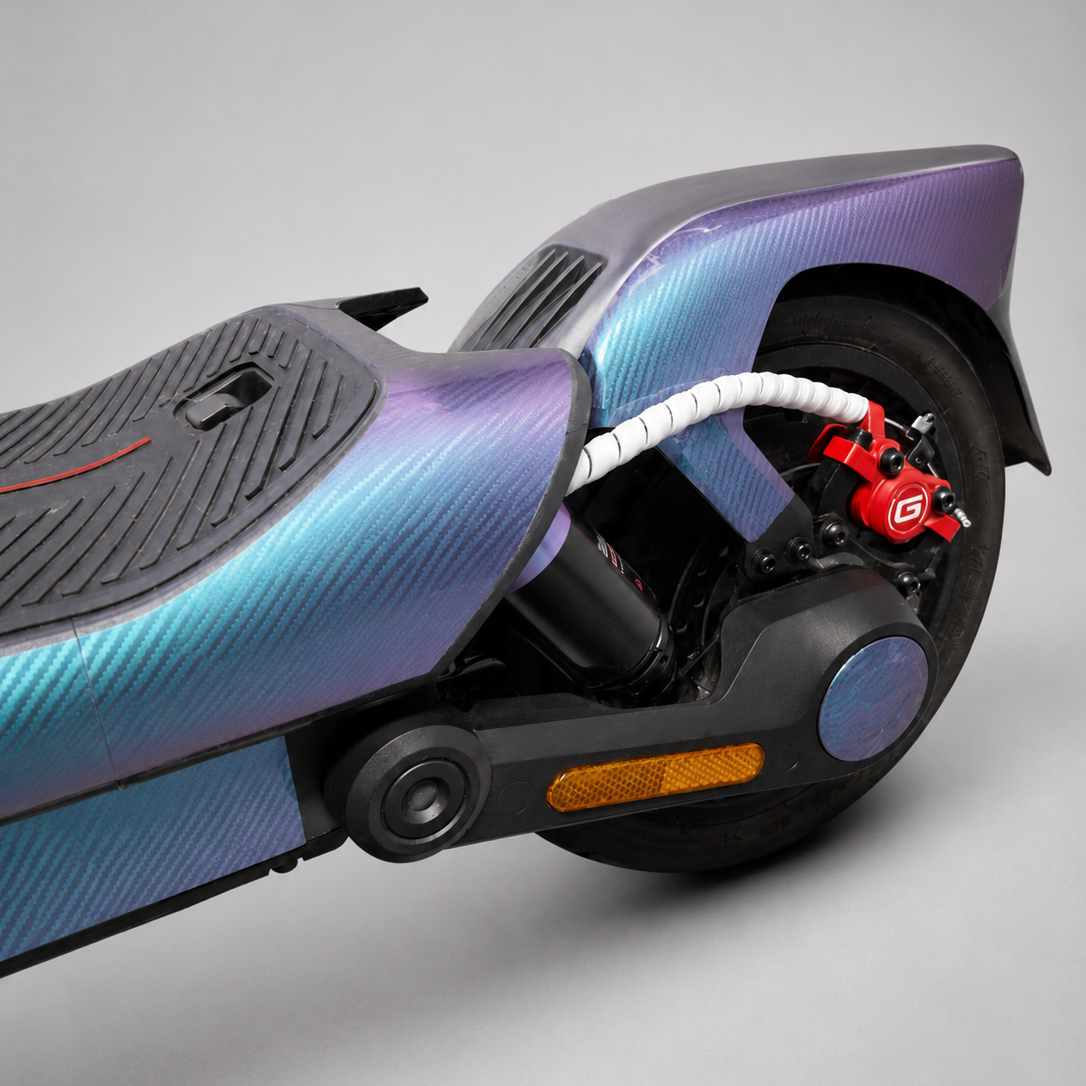 SEGWAY NINEBOT G3 SKIN | BLUE-PURPLE CARBON