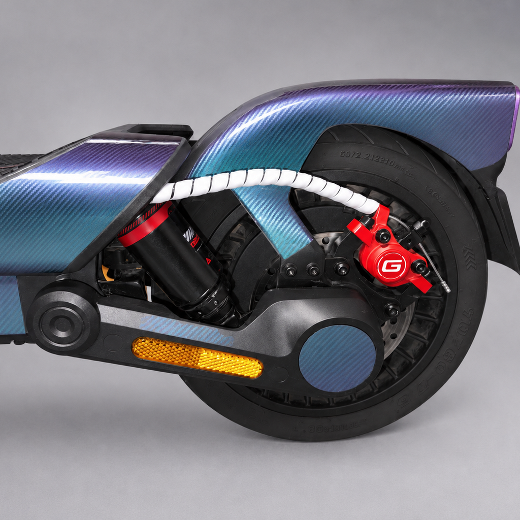 SEGWAY NINEBOT G3 SKIN | BLUE-PURPLE CARBON