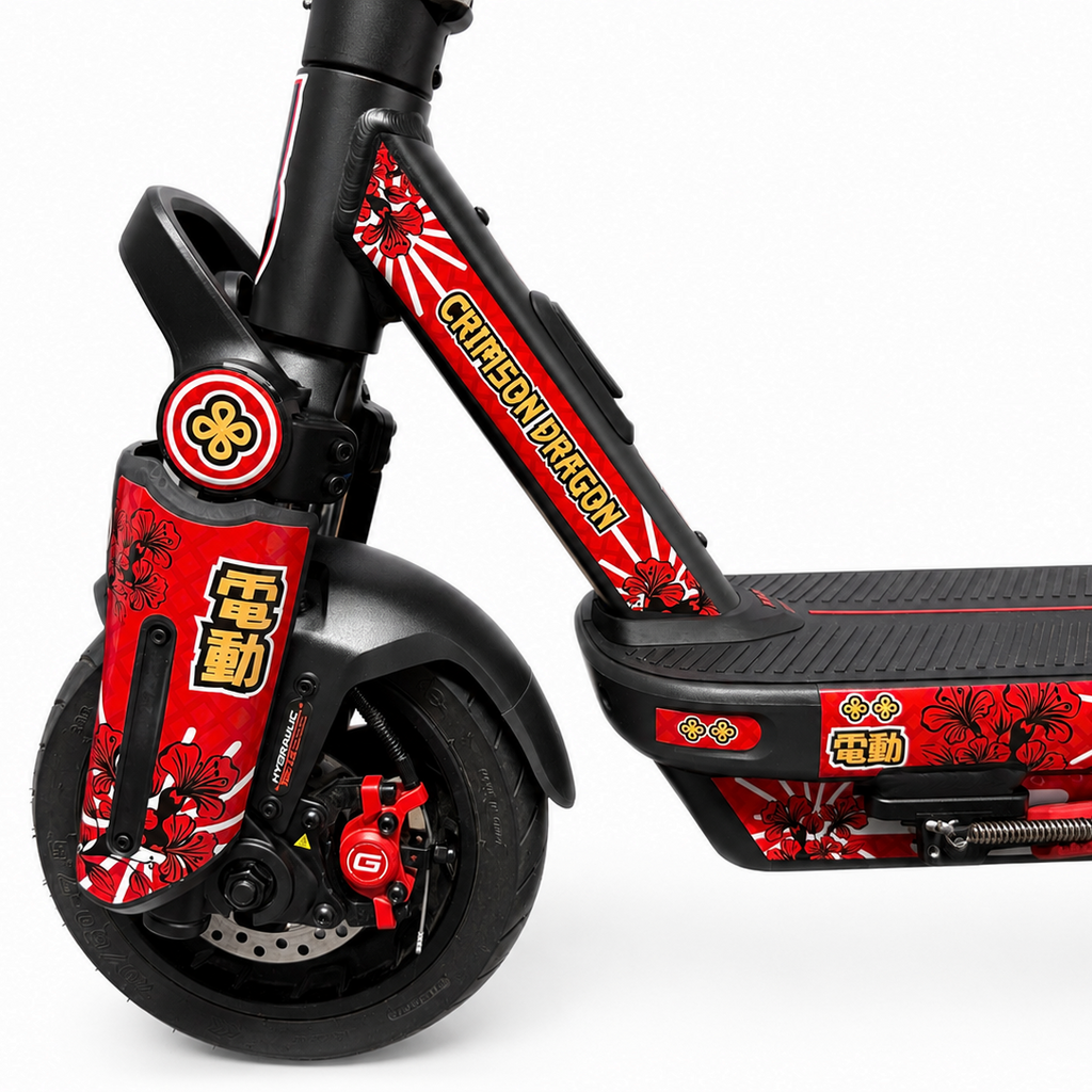 SEGWAY NINEBOT G3 SKIN | CRIMSON DRAGON RED