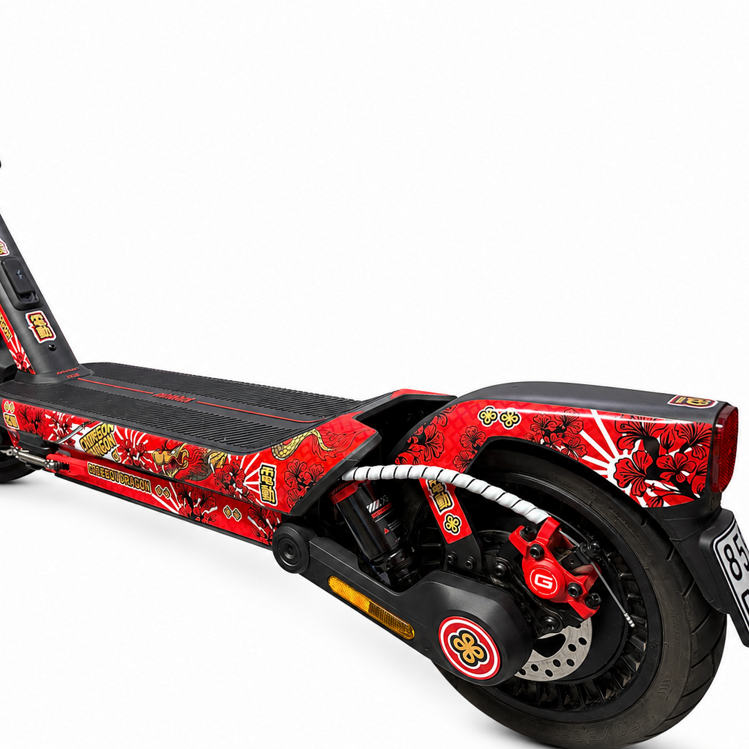 SEGWAY NINEBOT G3 SKIN | CRIMSON DRAGON RED