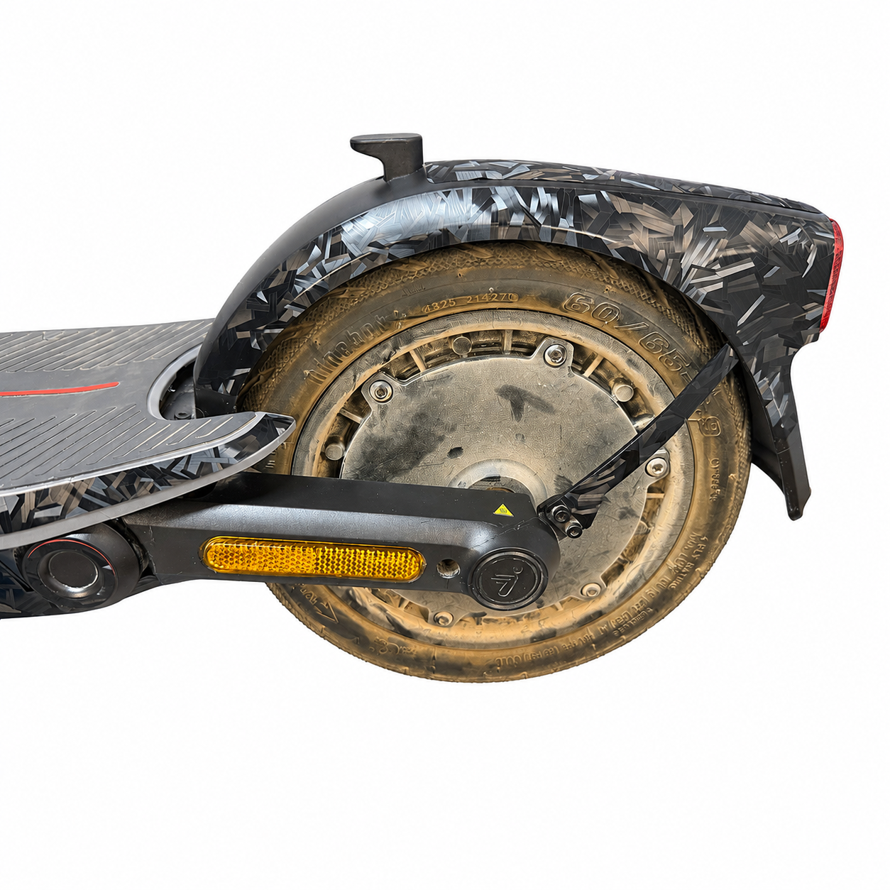 SEGWAY NINEBOT E3 SKIN | DEEP BLACK CARBON