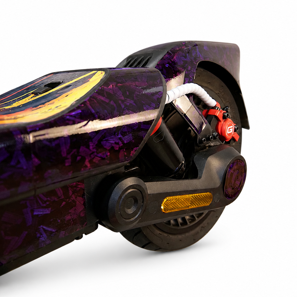 SEGWAY NINEBOT G3 SKIN | PURPLE FORGED CARBON