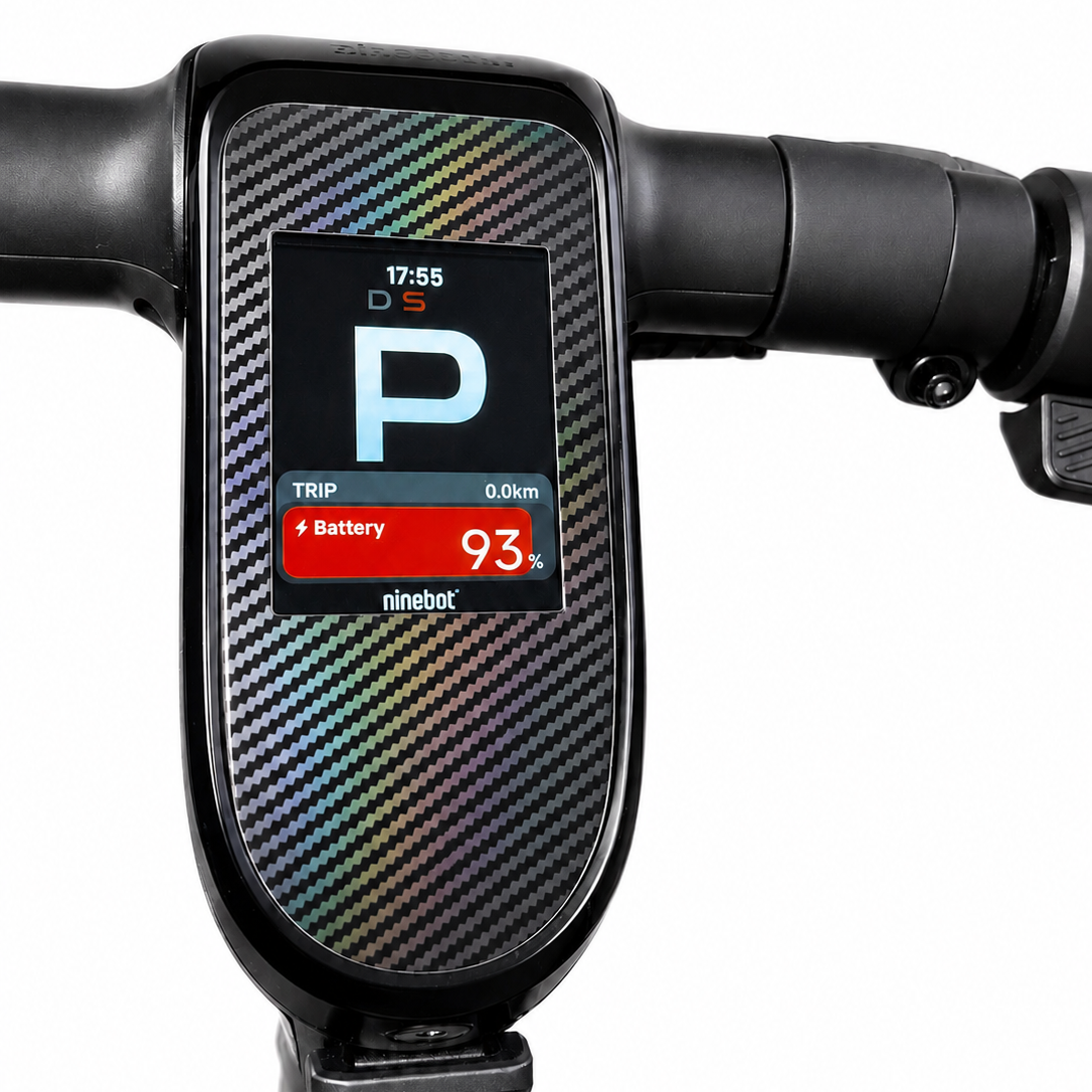 SEGWAY NINEBOT F3/G3 DISPLAYFOLIE | CARBON FARBSCHIMMER