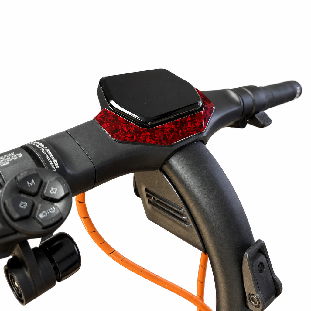 SEGWAY NINEBOT ZT3 SKIN | RED FORGED CARBON