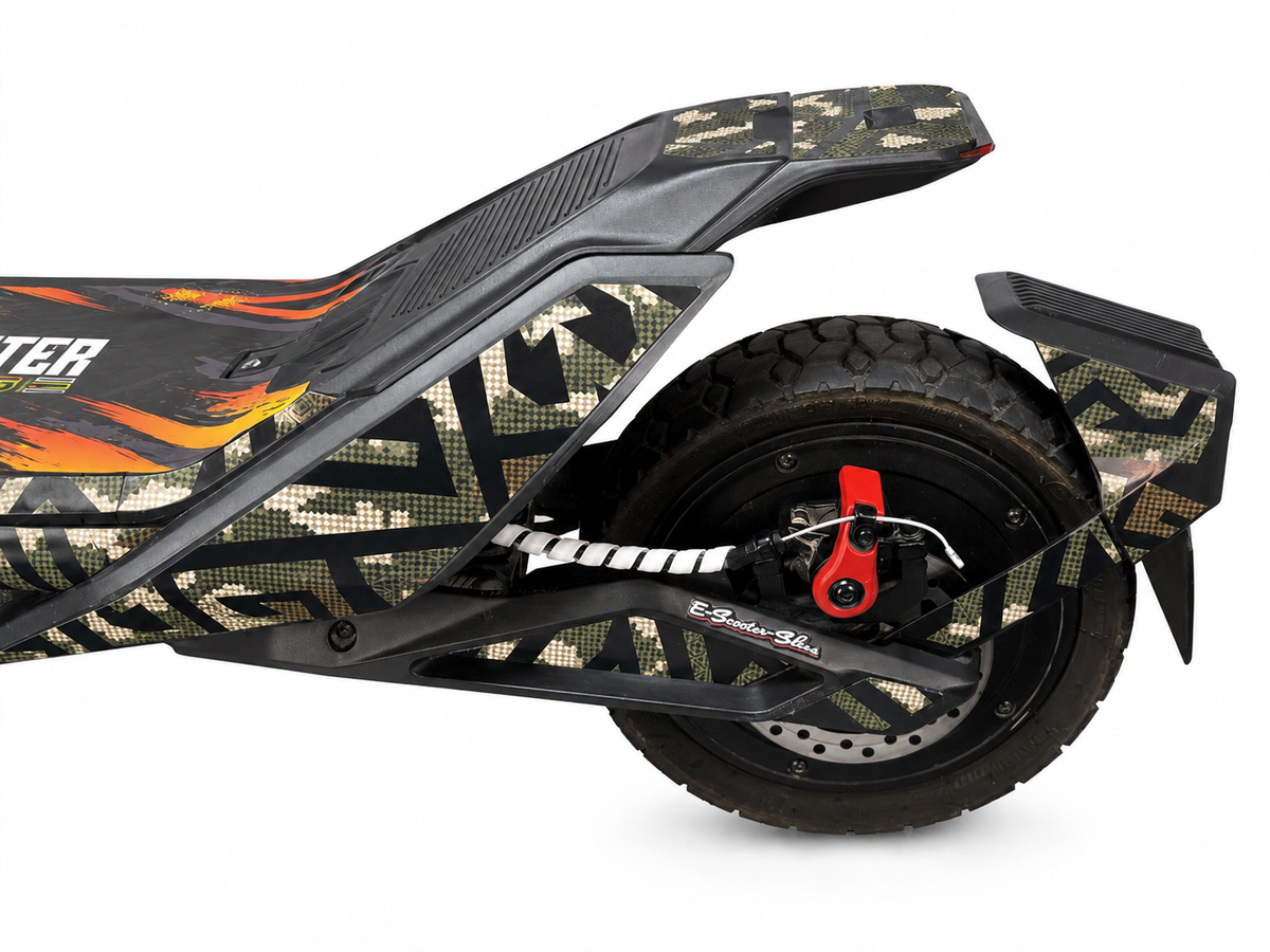 SEGWAY NINEBOT ZT3 SKIN | GREEN CYBER CAMOUFLAGE