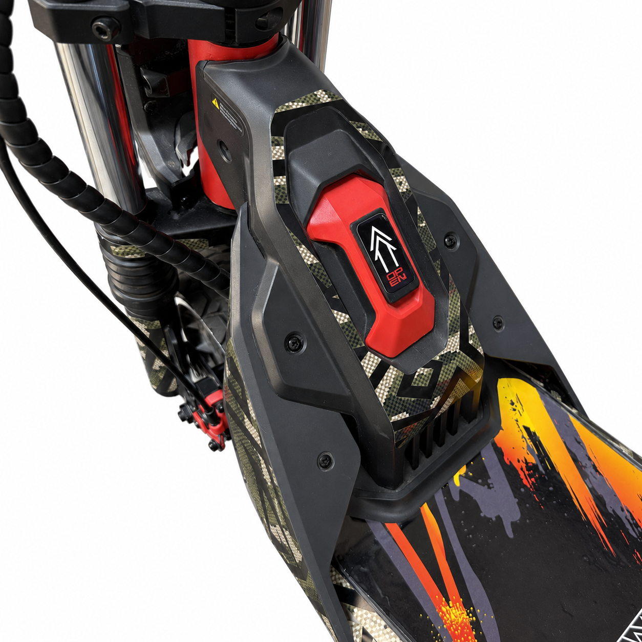 SEGWAY NINEBOT ZT3 SKIN | GREEN CYBER CAMOUFLAGE