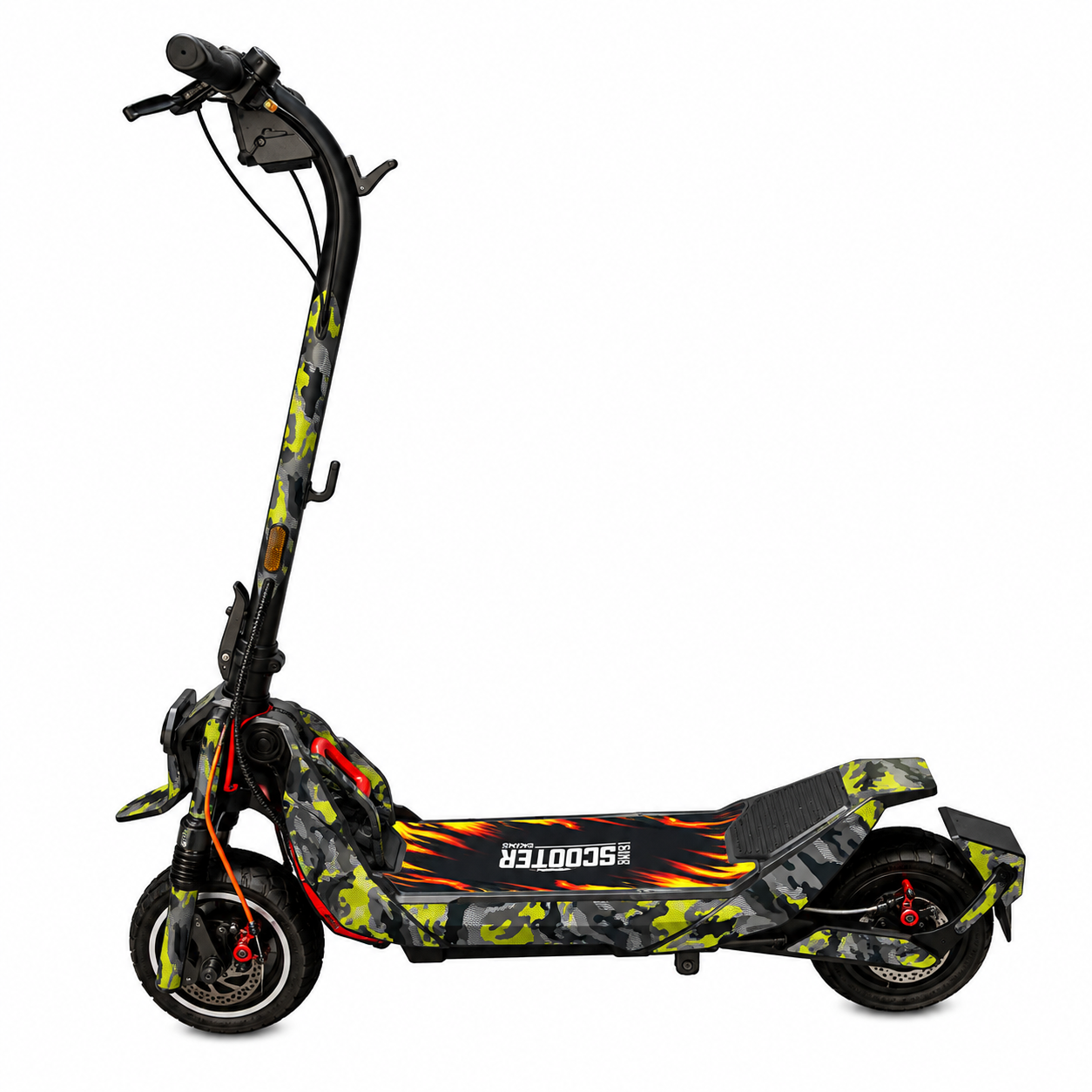 SEGWAY NINEBOT ZT3 SKIN | YELLOW CYBER CAMOUFLAGE