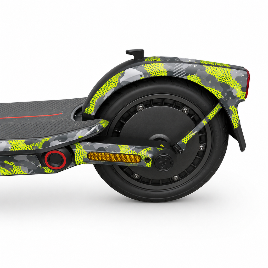 SEGWAY E3 SKIN | YELLOW CYBER CAMOUFLAGE