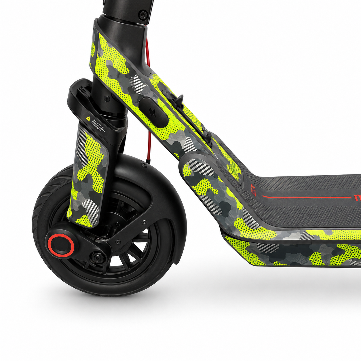 SEGWAY E3 SKIN | YELLOW CYBER CAMOUFLAGE