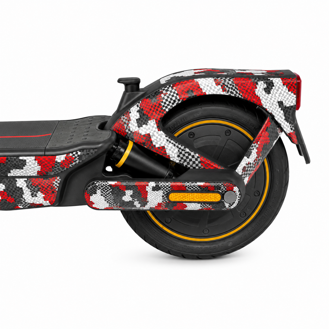 SEGWAY NINEBOT E3 SKIN | 240P RED CAMOUFLAGE