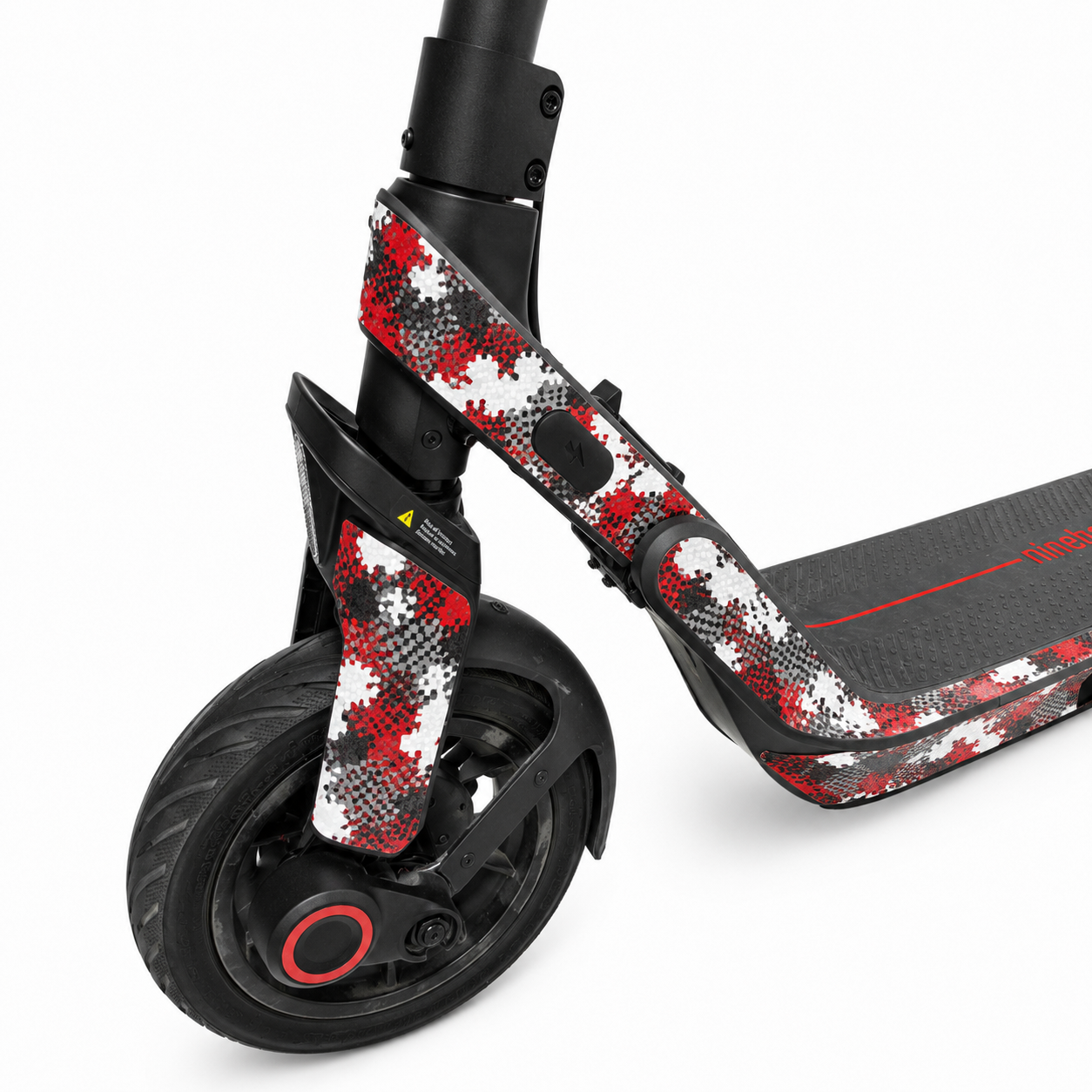 SEGWAY NINEBOT E3 SKIN | 240P RED CAMOUFLAGE
