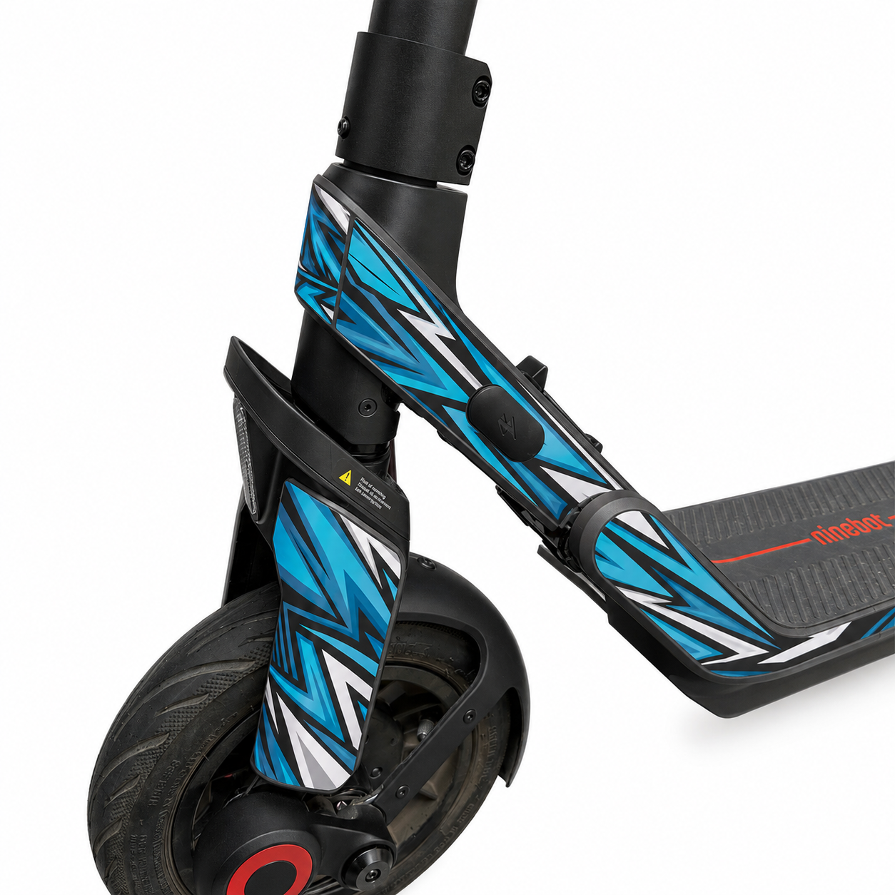 SEGWAY E3 SKIN | BLUE & WHITE CHAOS