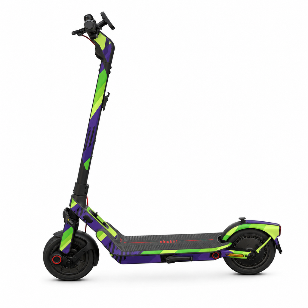 SEGWAY NINEBOT E3 SKIN | PURPLE VS GREEN