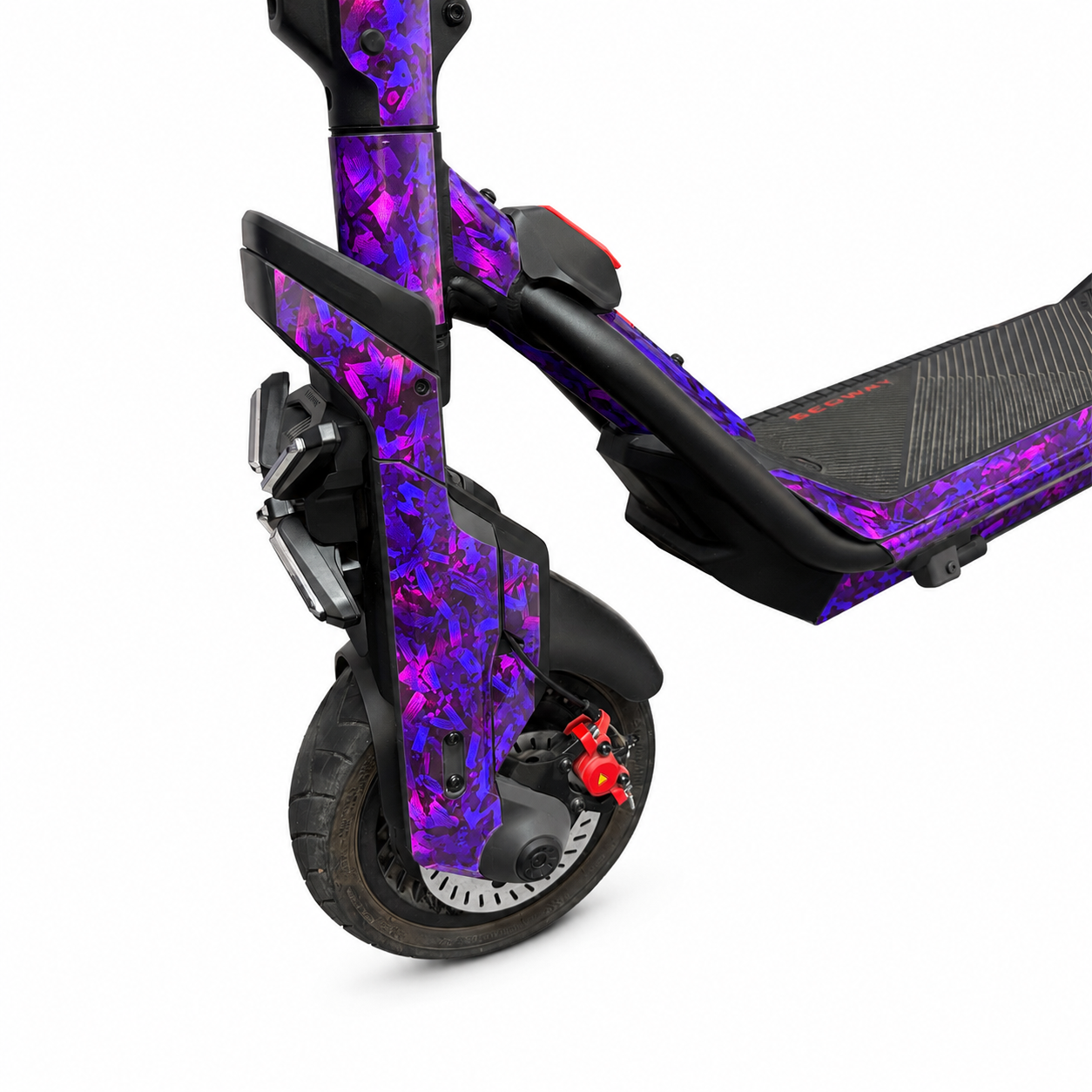 SEGWAY NINEBOT GT3 SKIN | PURPLE FORGED CARBON