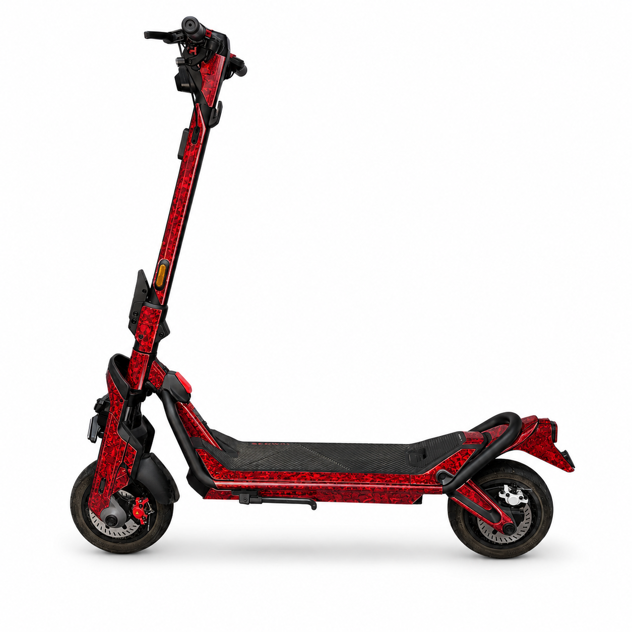 SEGWAY NINEBOT GT3 SKIN | RED FORGED CARBON