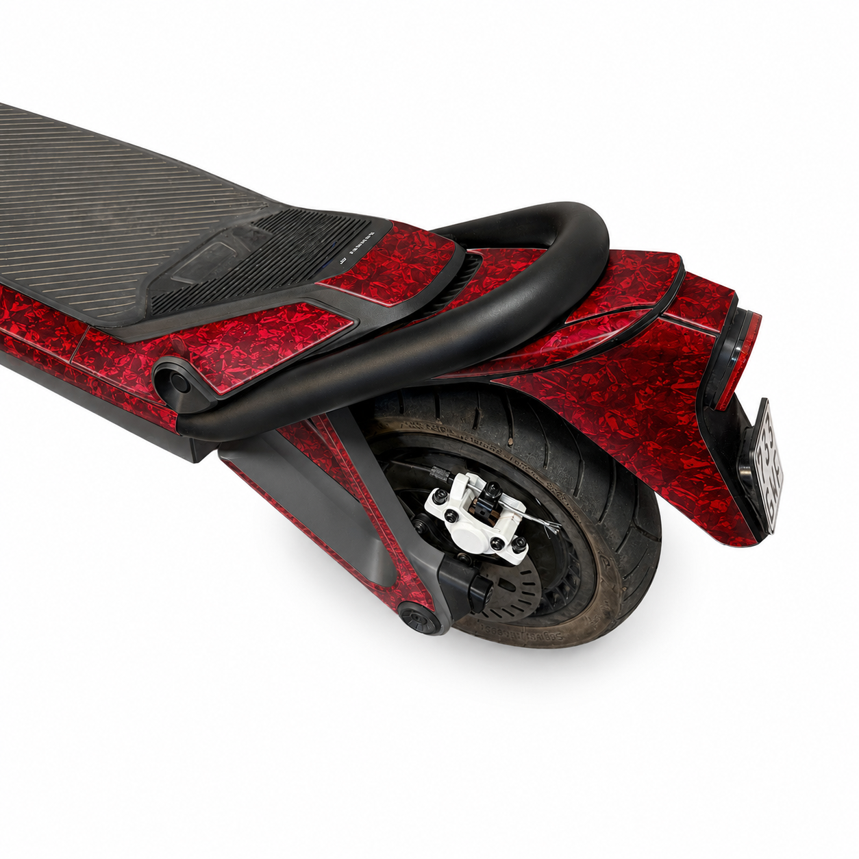 SEGWAY NINEBOT GT3 SKIN | RED FORGED CARBON