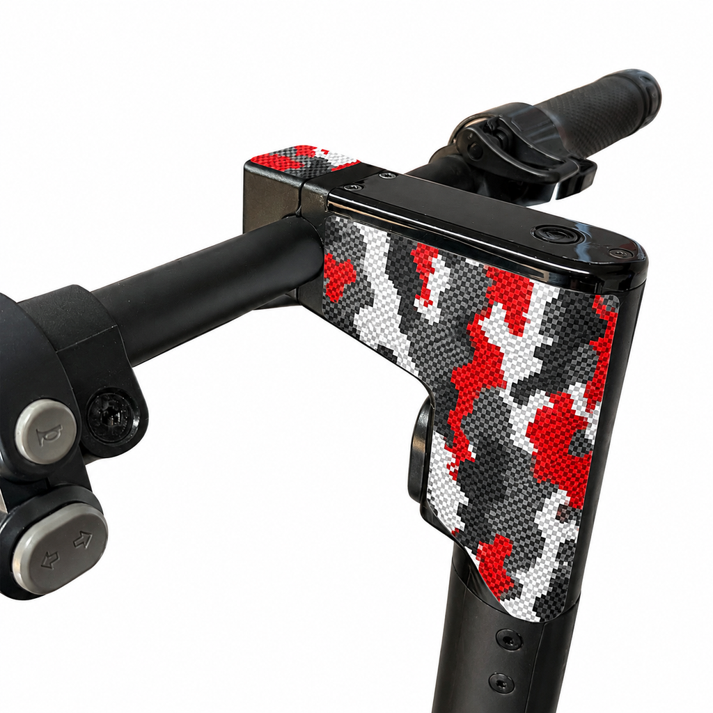 SEGWAY NINEBOT G2 MAX SKIN | 240P RED CAMOUFLAGE