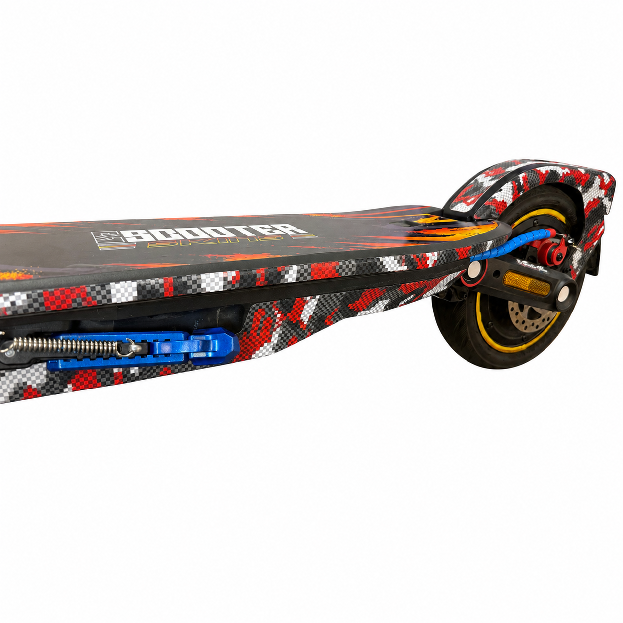 SEGWAY NINEBOT F3 SKIN | 240P RED CAMOUFLAGE