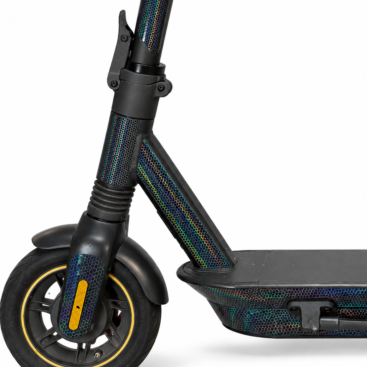 SEGWAY NINEBOT G2 MAX SKIN | HEXAGON RAINBOW CARBON