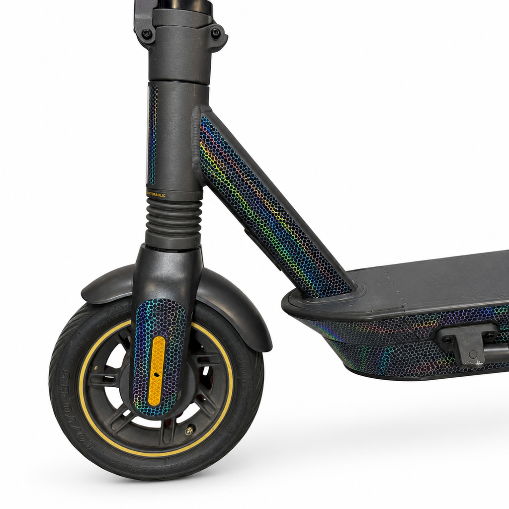 SEGWAY NINEBOT G2 MAX SKIN | HEXAGON RAINBOW CARBON