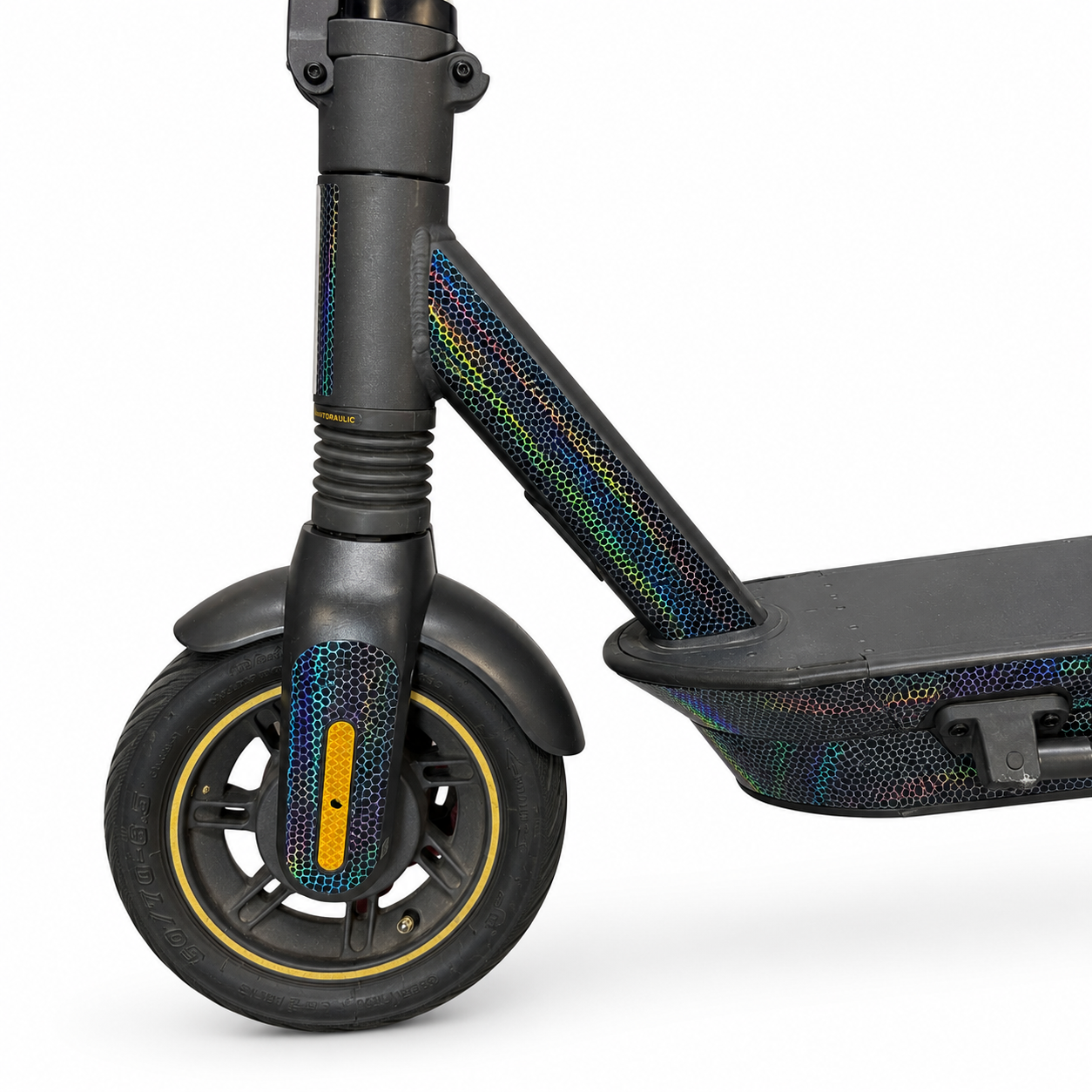 SEGWAY NINEBOT G2 MAX SKIN | HEXAGON RAINBOW CARBON