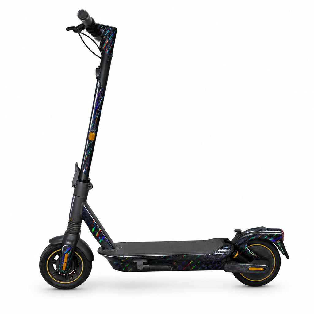 SEGWAY NINEBOT G2 MAX SKIN | BLACK RAINBOW FORGED CARBON