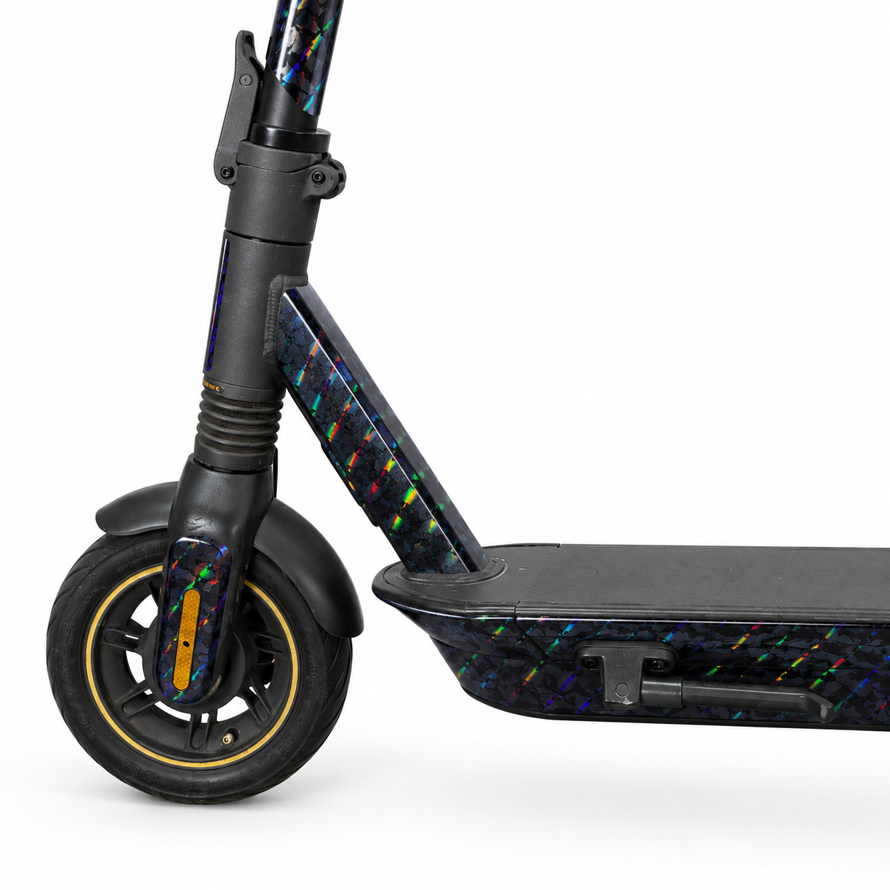 SEGWAY NINEBOT G2 MAX SKIN | BLACK RAINBOW FORGED CARBON