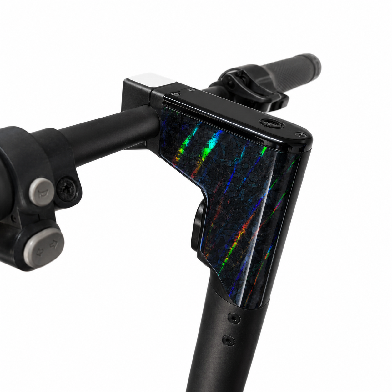 SEGWAY NINEBOT G2 MAX SKIN | BLACK RAINBOW FORGED CARBON