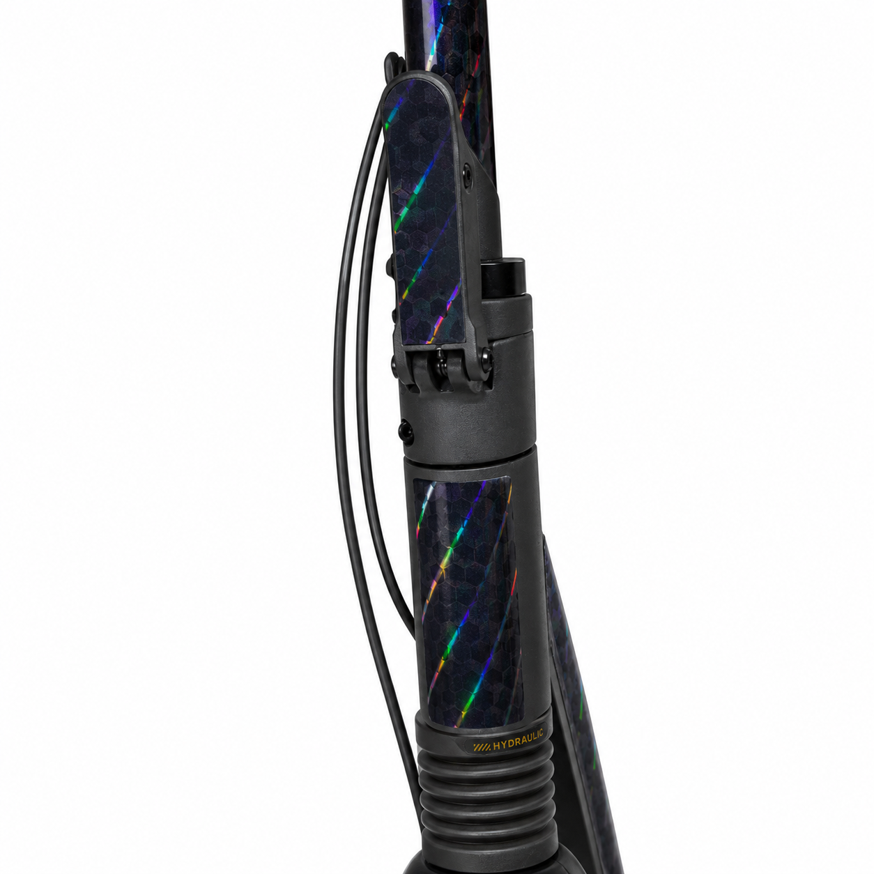 SEGWAY NINEBOT G2 MAX SKIN | BLACK RAINBOW FORGED CARBON
