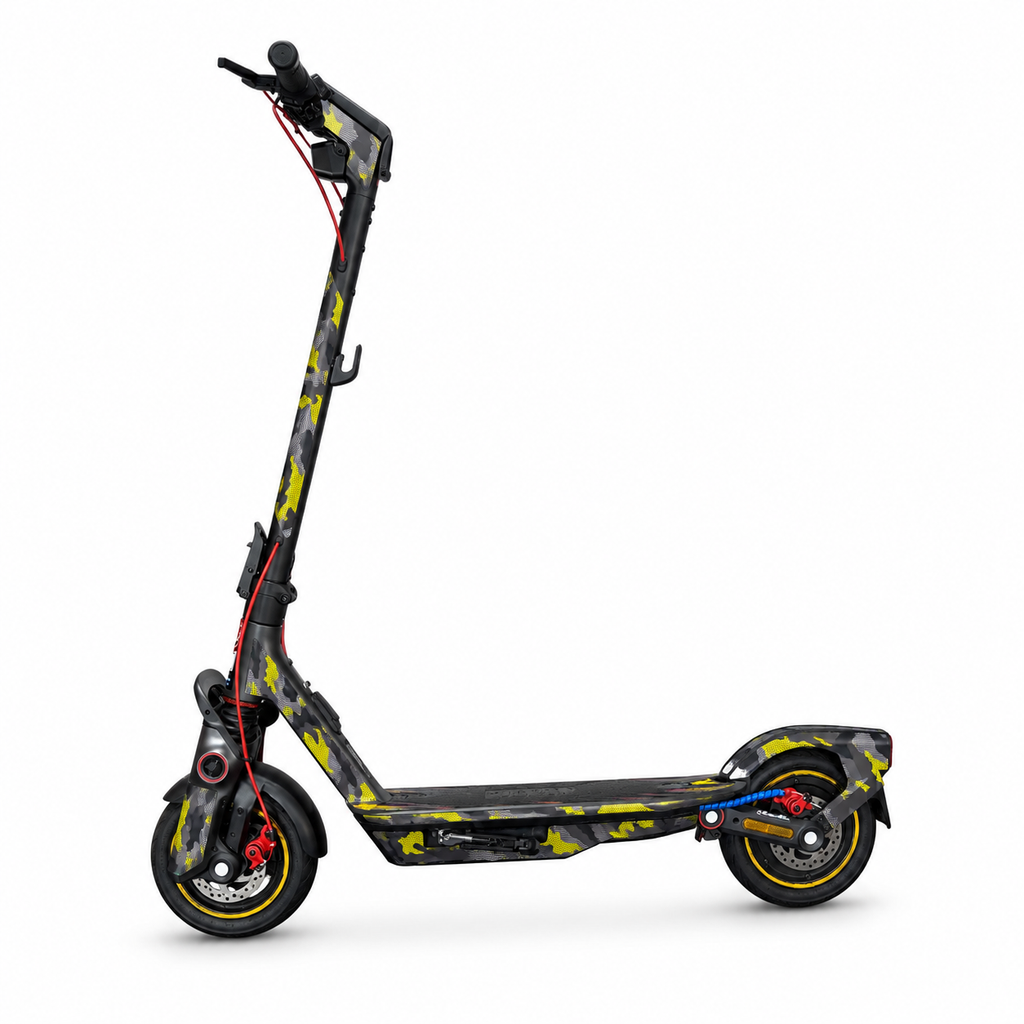SEGWAY NINEBOT F3 SKIN | YELLOW CYBER CAMOUFLAGE