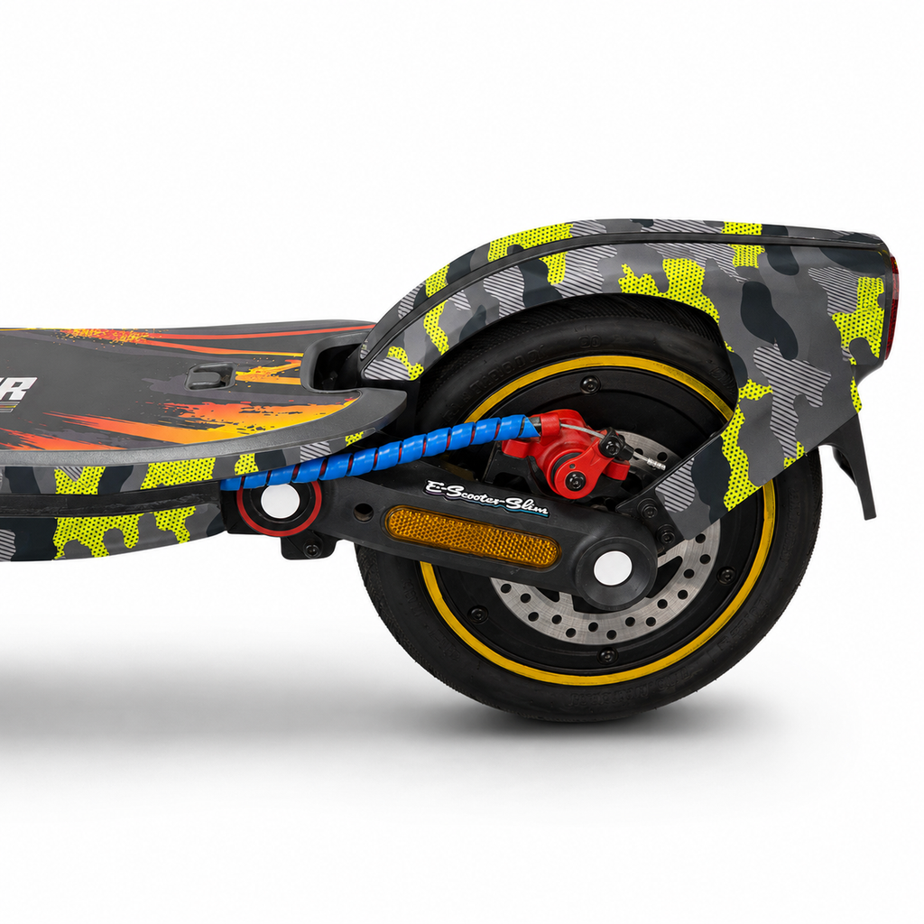 SEGWAY NINEBOT F3 SKIN | YELLOW CYBER CAMOUFLAGE