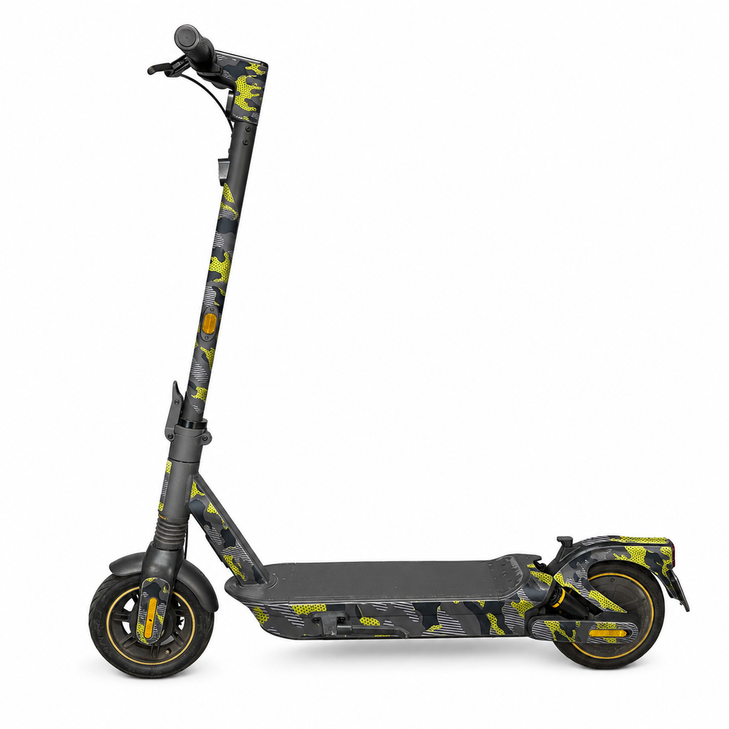 SEGWAY NINEBOT G2 MAX SKIN | YELLOW CYBER CAMOUFLAGE