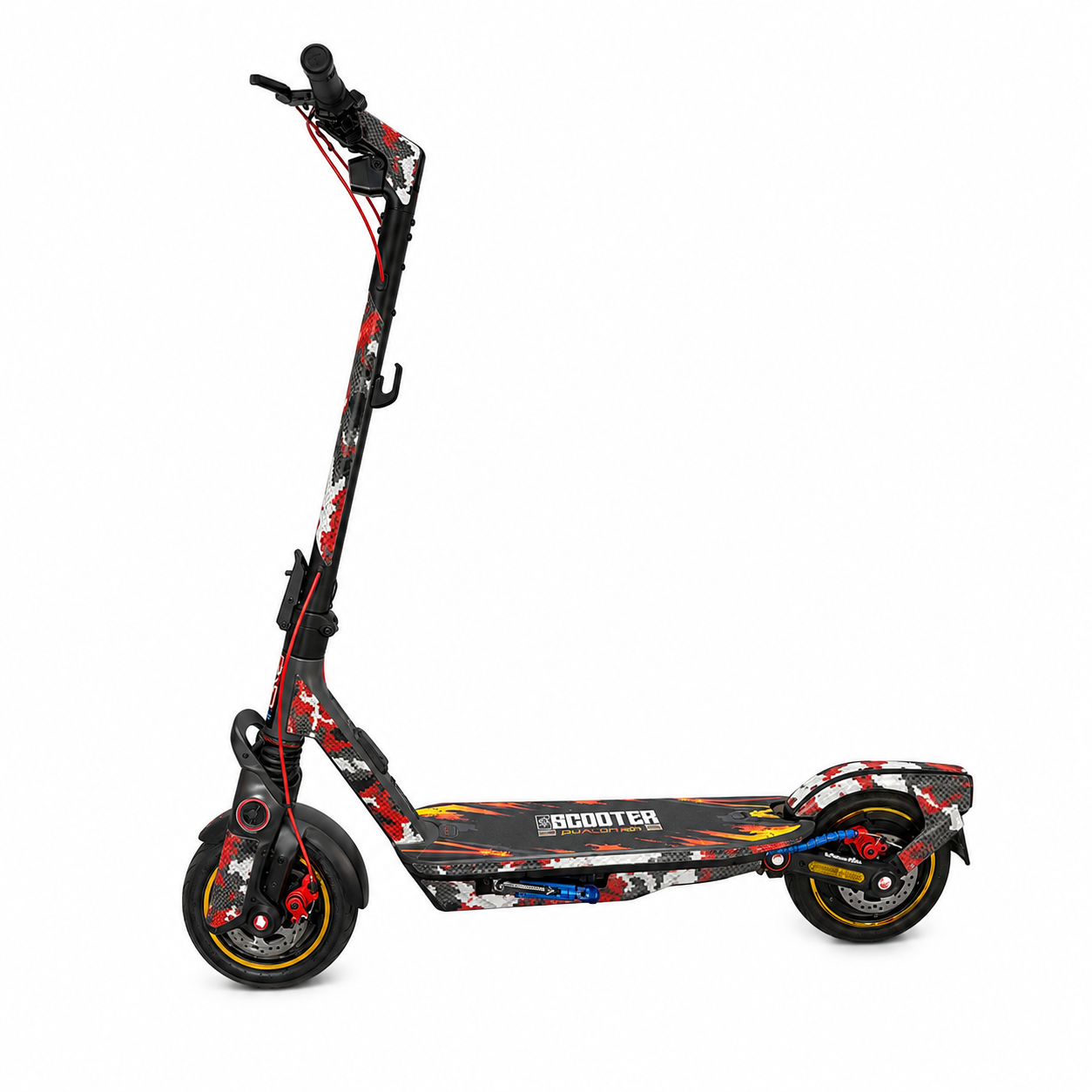 SEGWAY NINEBOT F3 SKIN | 240P RED CAMOUFLAGE
