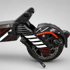 VMAX New VX4 Skin – Electric Power Red – Ansicht 3 | Escooter Skins