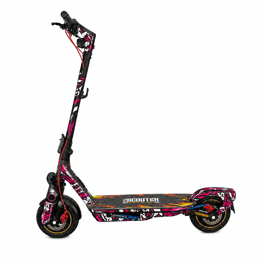 SEGWAY NINEBOT F3 SKIN | MAGENTA CHAOS