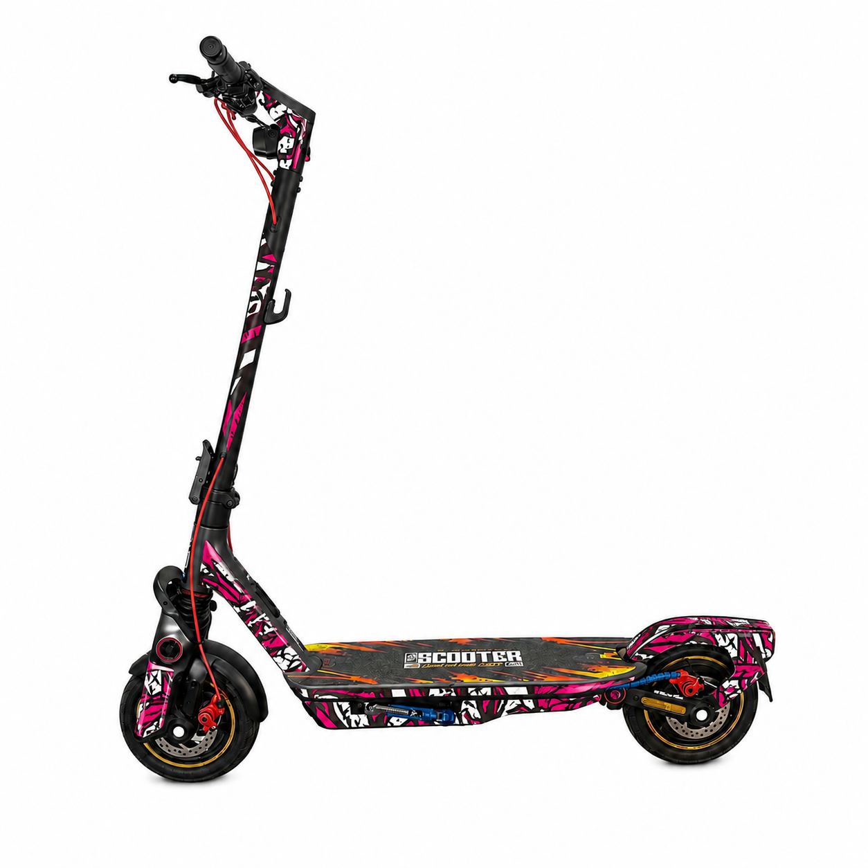 SEGWAY NINEBOT F3 SKIN | MAGENTA CHAOS