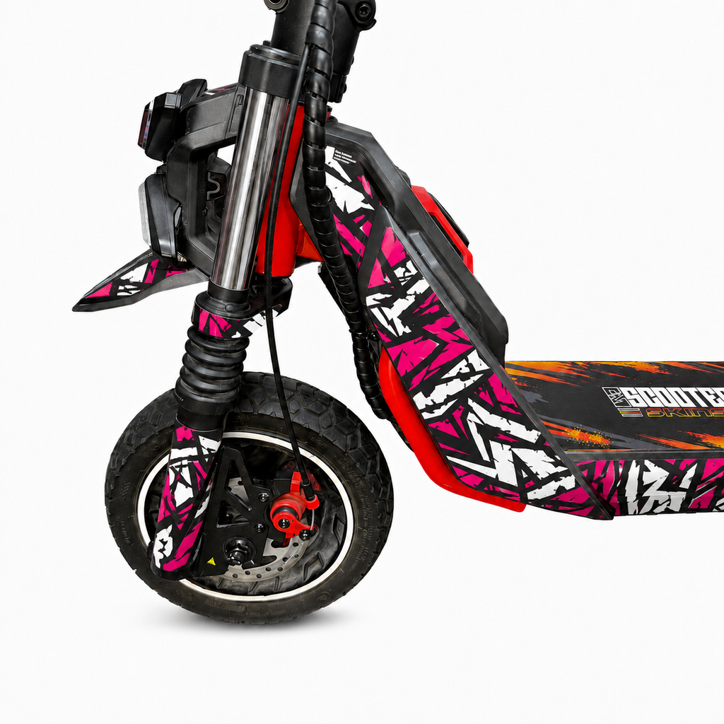 SEGWAY NINEBOT ZT3 SKIN | MAGENTA CHAOS