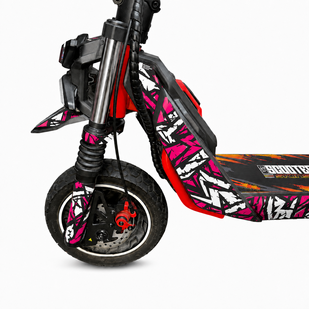 SEGWAY NINEBOT ZT3 SKIN | MAGENTA CHAOS