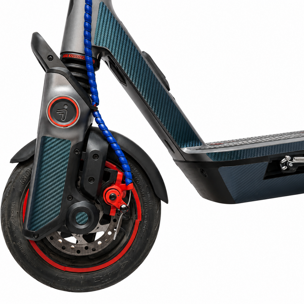 SEGWAY NINEBOT F3 SKIN | BLUE SCHIMMER CARBON