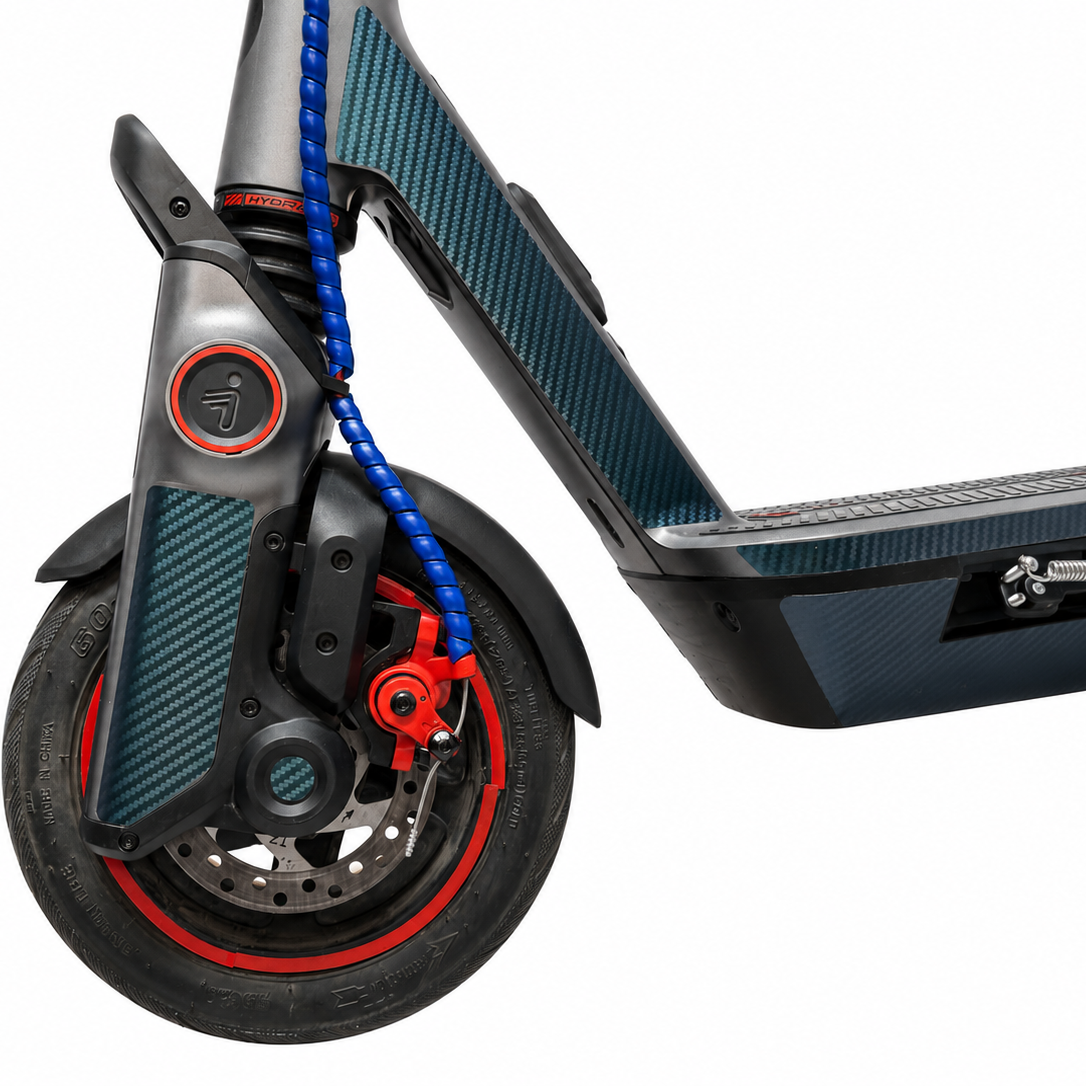 SEGWAY NINEBOT F3 SKIN | BLUE SCHIMMER CARBON