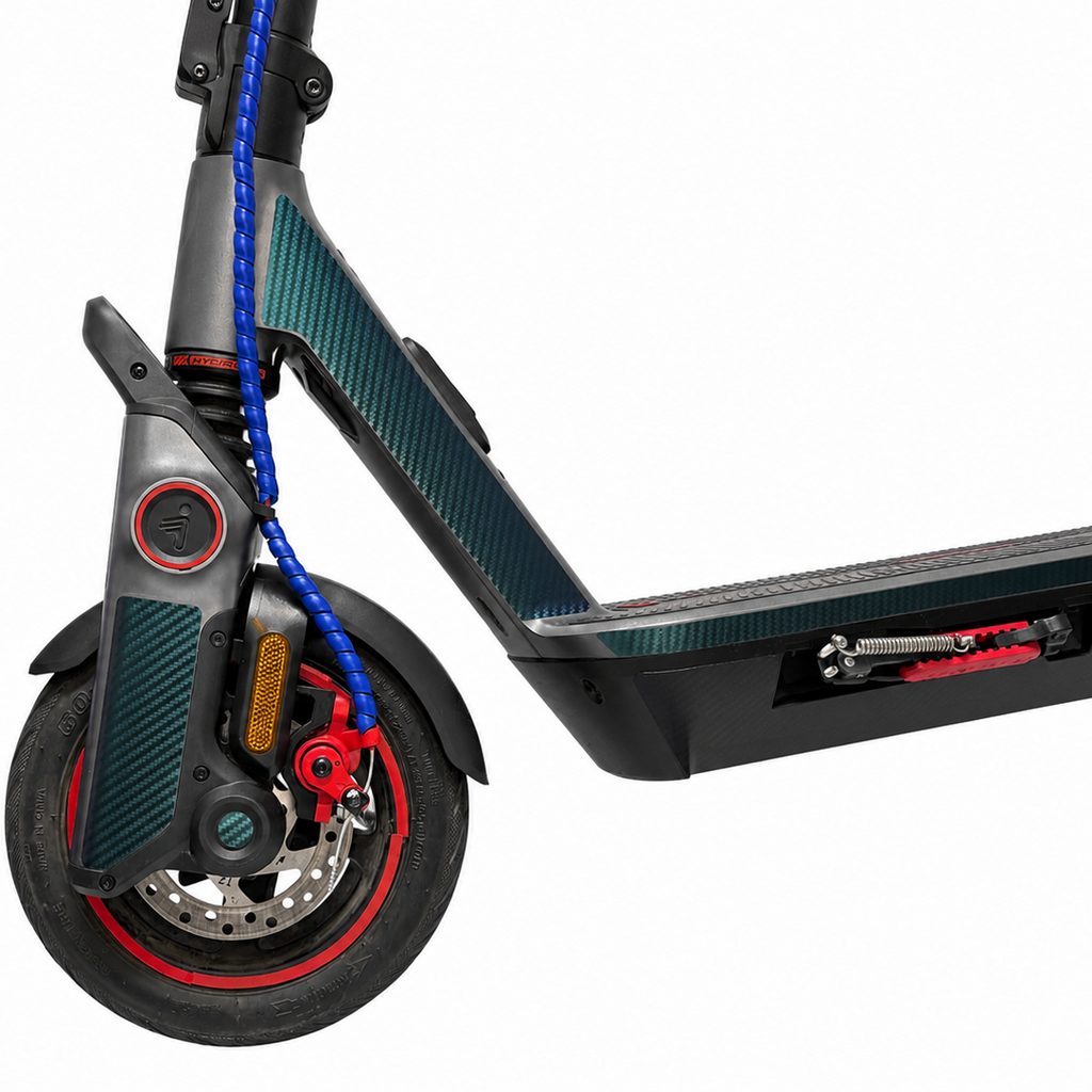 SEGWAY NINEBOT F3 SKIN | BLUE SCHIMMER CARBON