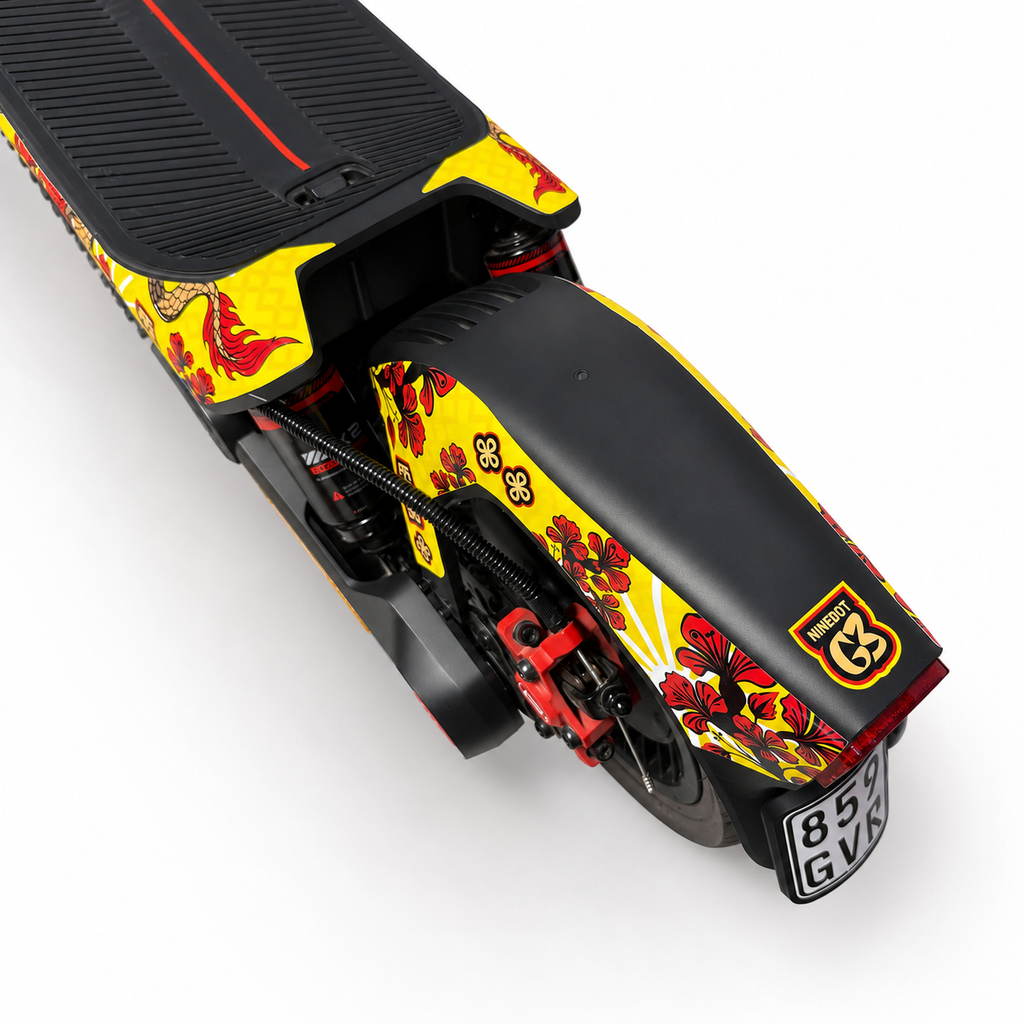SEGWAY NINEBOT G3 SKIN | CRIMSON DRAGON YELLOW