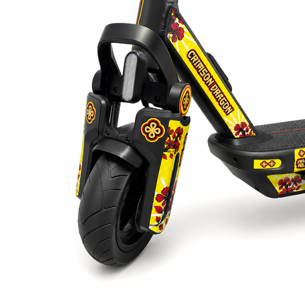 SEGWAY NINEBOT G3 SKIN | CRIMSON DRAGON YELLOW
