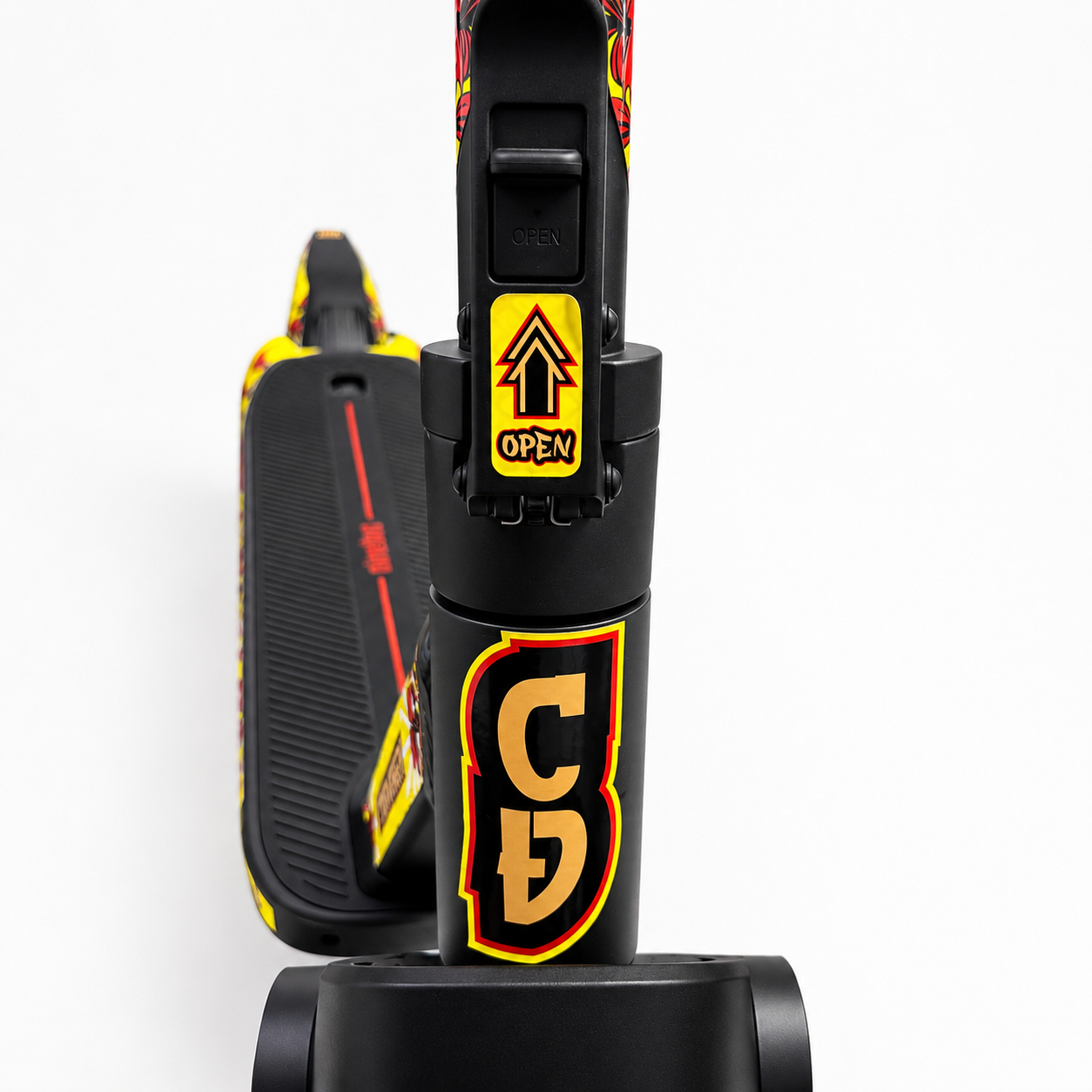 SEGWAY NINEBOT G3 SKIN | CRIMSON DRAGON YELLOW